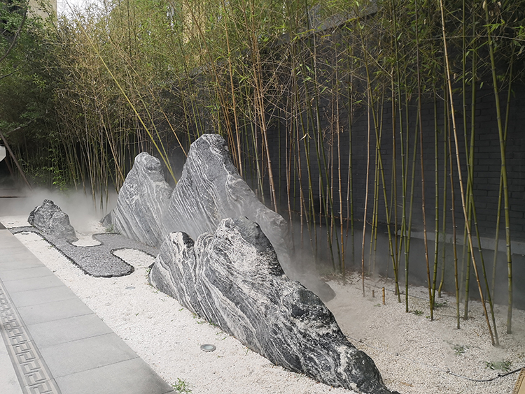 庭院喷雾造景