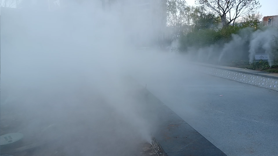 商洛公园雾森景观造雾工程